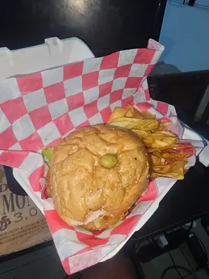 Hamburguesa de cerdo