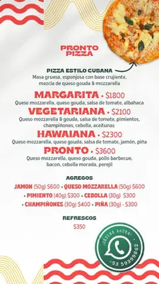 Portada de Pronto Pizza