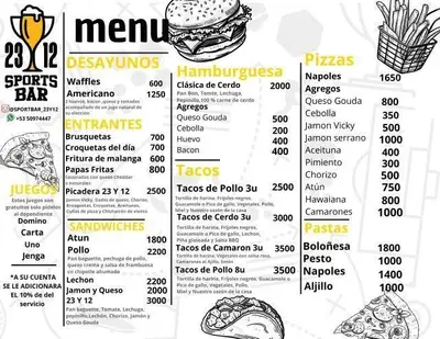 Portada de Sport Bar 23 y 12