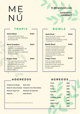 Tropic Bowl