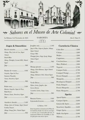 Portada de Sabores | @sabores_autenticos.cu