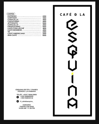 Portada de Café D' La Esquina